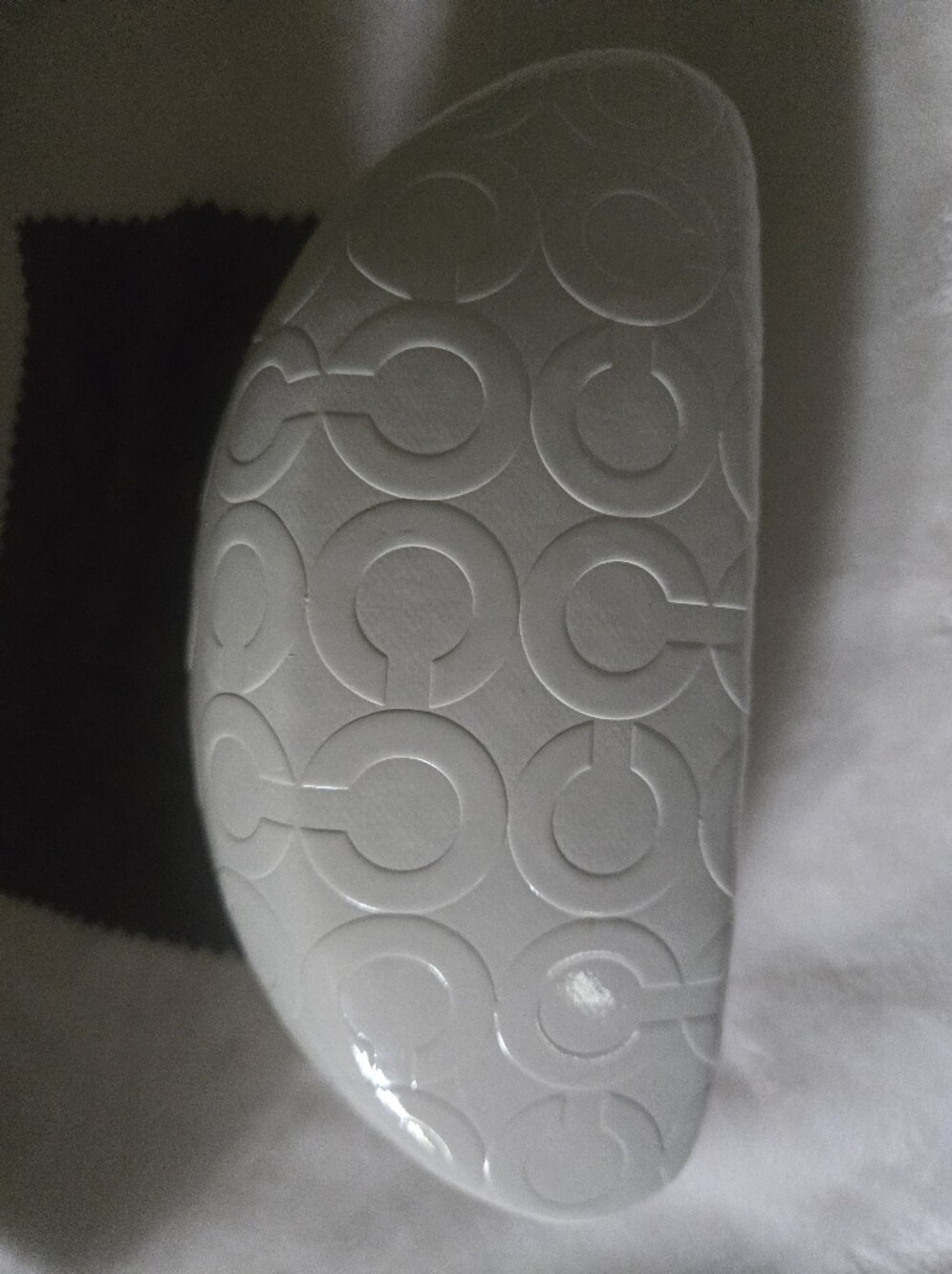 Coach Signature Eyeglass Case And Matching Lens Cleaning Cloth